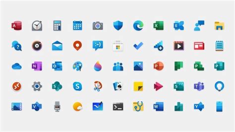 Microsoft Redesigns Icons For Windows 10 With More Colourful Ones