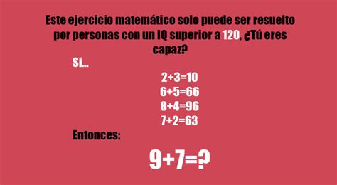 Razonamiento logico matematico problemas resueltos de razonamiento juego matematico youtube juegos matematicos secundaria resueltos www imagenesmy com los mejores juegos de matem�ticas est�n disponibles en juegos 10.com. El juego matemático que causa furor en Facebook ¿Lo ...