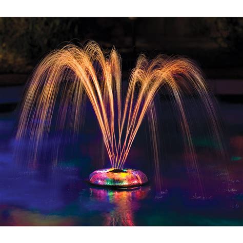 Floating Light Show Fountain 158514 Pool And Pond At Sportsmans Guide