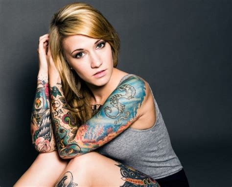 Alternative Tattoos Womens Sleeve Tattoos