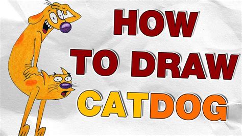 How To Draw Catdog Youtube