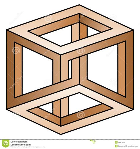 Optische Täuschung Lizenzfreies Stockbild - Bild: 29976656