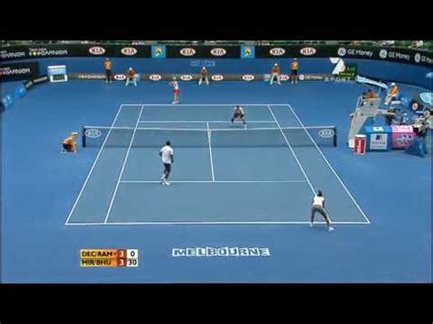 The you'll need great tactics and you'll need to know your partner's game well too. Mixed Double Tennis Final AO 2009 p3 - YouTube