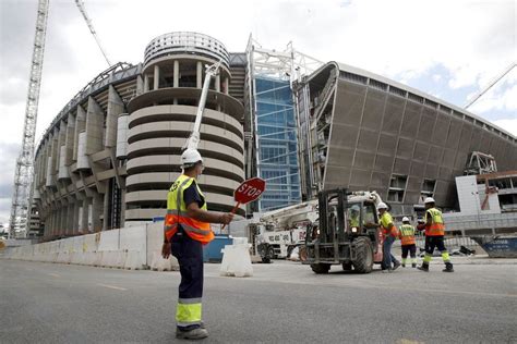 Real Madrids Santiago Bernabéu New Images Of Rebuild As Usa
