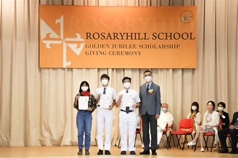 Golden Jubilee Scholarship Giving Ceremony Rosaryhill Secondary School