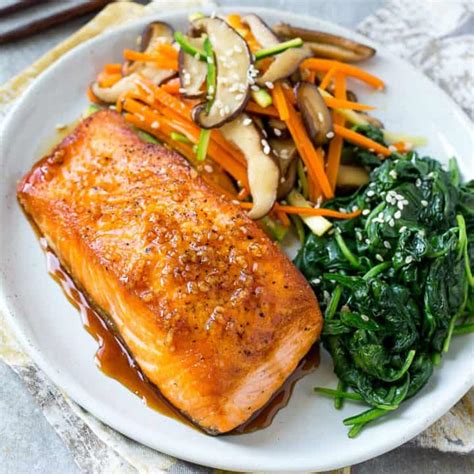 Asian Honey Glazed Salmon Recipe Healthy Fitness Meals