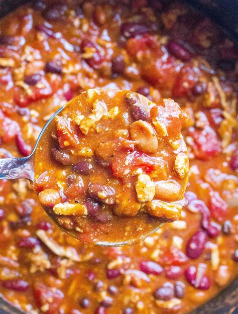 The Best Healthy Turkey Chili Quick And Easy