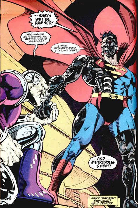 Cyborg Superman Vs Mongul Battles Comic Vine