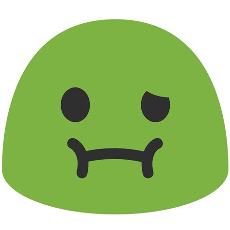 Nauseated Face Emoji Clipart Free Download Transparent Png Creazilla