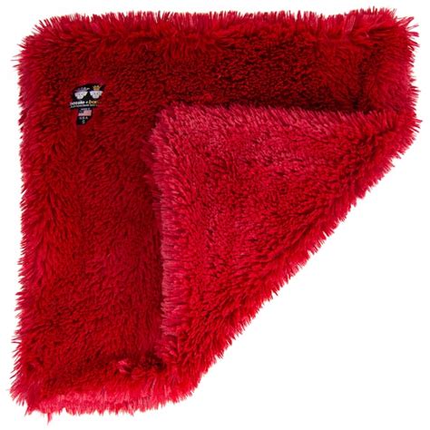 Bessie And Barnie Red Polyester Rectangular In Dogcat Bed For X Large