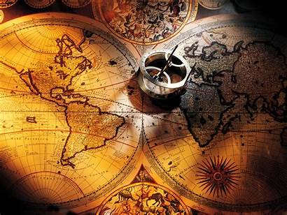 Map Maps Antique Compass Treasure Wallpapers Rose
