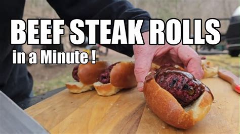 Minute Beef Steak Rolls By The Bbq Pit Boys Bbq Teacher Video Tutorials