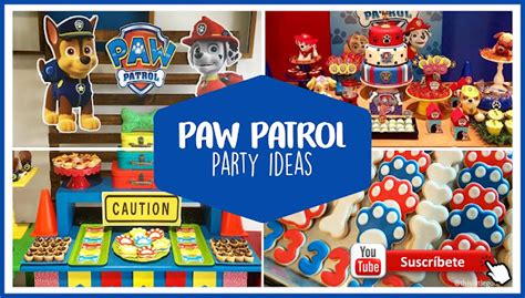 Mamá Decoradora Ideas Temáticas Paw Patrol Paw Patrol Party Ideas