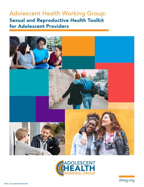 Sexual And Reproductive Health Toolkit For Adolescent Providers Adolescent Health Working Group
