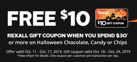 Free 10 Coupon When You Spend 30 Or More On Halloween Chocolate