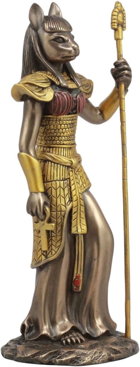 egyptian goddess bastet cat statue 11 h ubasti goddess of protection health home egyptian