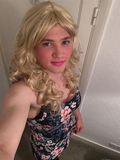 Blonde Hair And Pink Lips Just Need A Hot Pink Lingerie Set Rcrossdressing