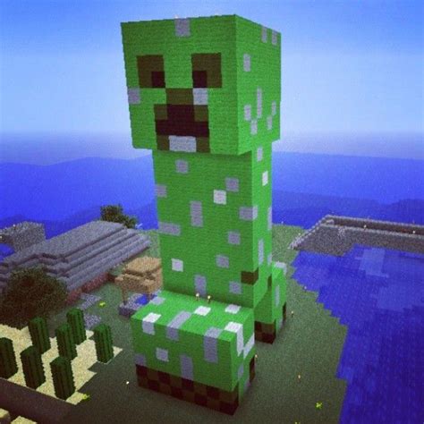 Minecraft On Instagram “minecraft Giant Creeper Veterancraft