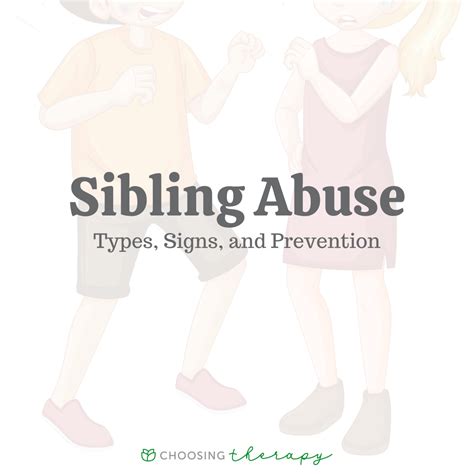 How To Address Sibling Abuse And Violence