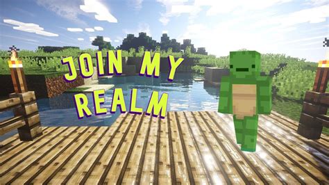 Join My New Minecraft Realm Bedrock Edition YouTube