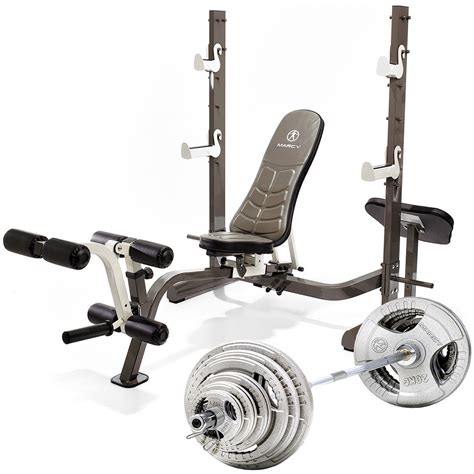 Marcy Mwb 70205 Folding Olympic Weight Bench With 140kg