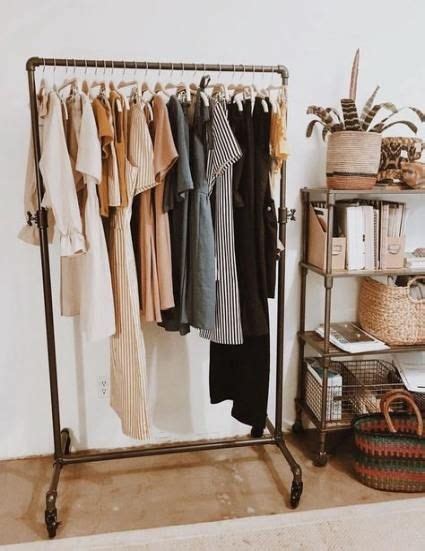 32 Ideas For Clothes Rack Aesthetic Clothes Clothing Rack Home