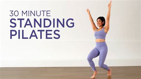 Min Standing Pilates Workout Intermediate Stability Pilates