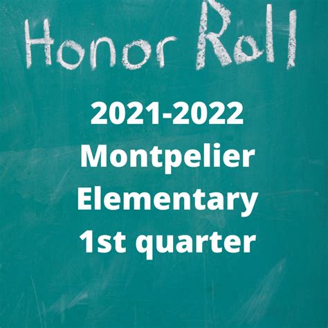 Mes Announces First Quarter Honor Roll Blackford County Schools