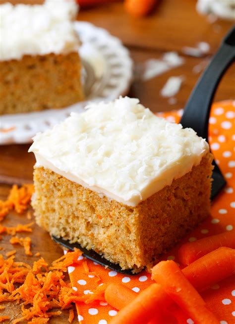 Our carrot recipes section contains a variety of delectable carrot recipes. Carrot Snack Cake