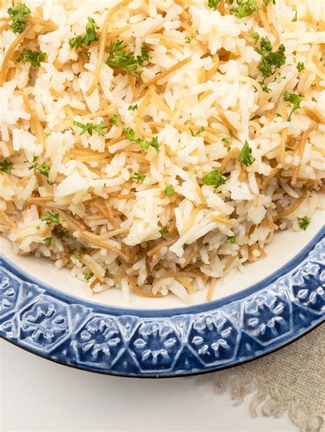 Authentic Arabic Rice Recipe Nomad Lebanese Recipes Lebanese Rice