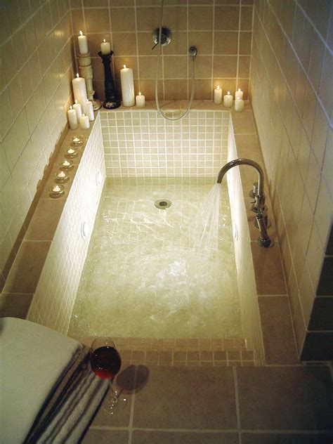 20 Sunken Bathtub With Steps