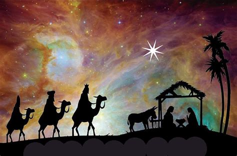 Studie überden Stern Von Bethlehemdie Weisen Vom Osten Mit