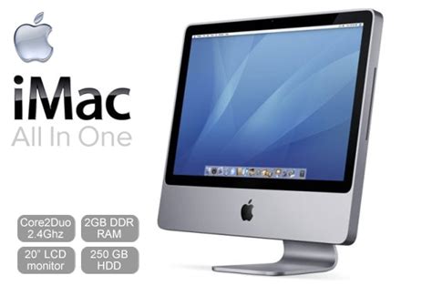 Find helpful customer reviews and review ratings for apple imac all in one a1224 20 desktop (intel core 2 duo 2.66ghz, 320gb hard drive, 4096mb ram, dvdrw drive, os x 10.5.2) at amazon.com. SUPER DEAL: Refurbished Apple iMac A1224 All-In-One Desktop PC