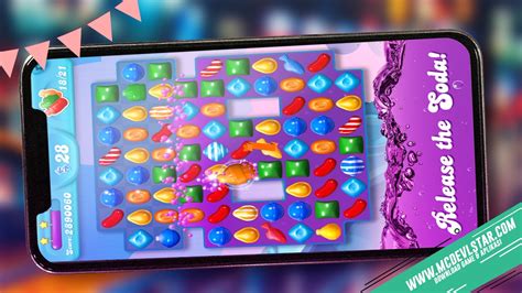 Join kimmy as she goes in search of her sister tiffi in this brand new game with new candies, new modes and new challenges to test your puzzling skills. Candy Crush Soda Saga ( Mod ) v.1.179.3 Android - McDevilStar