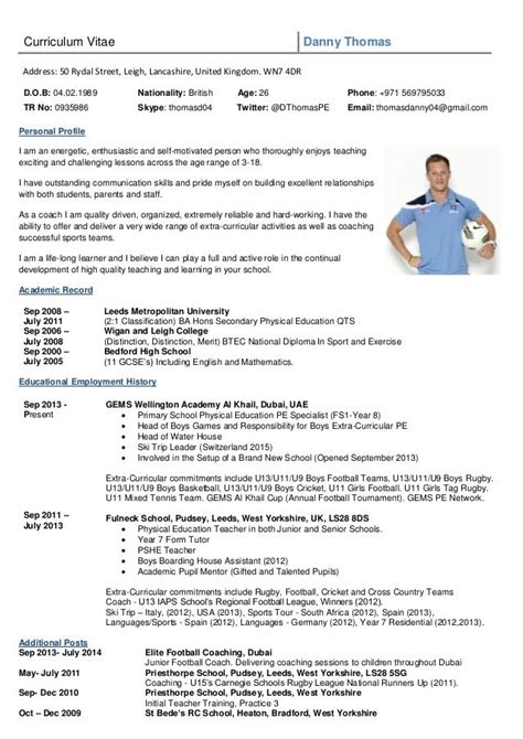 According to statistics, recruiters only spend 6 seconds reading a cv. Image result for rugby cv template | College football ...