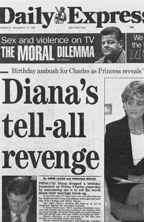 Princess Dianas Bombshell Interview When She Laid Bare The Royal Scandals The Courier Mail