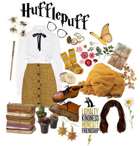 Hufflepuff Powerpuff Outfit Shoplook Hufflepuff Outfit Harry