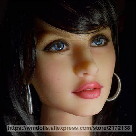 Wmdoll Oral Sex Doll Head For Tpe Sex Doll Realistic Silicone Love Doll For140 172cm Real Adult