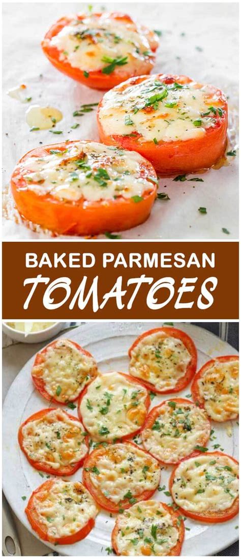 There's so many things i love about summer. Baked Parmesan Tomatoes - HealthyCareSite