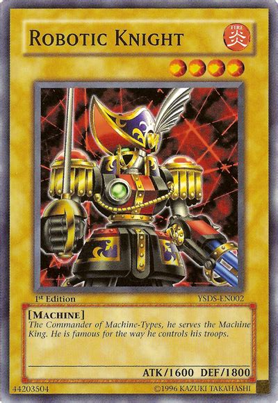 Robotic Knight Yu Gi Oh Its Time To Duel