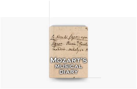 Mozart S Musical Diary Enhanced By Wolfgang Amadeus Mozart Ebook