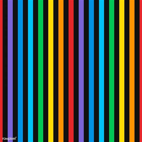 Seamless Colorful Vertical Lines Pattern Vector Free Image By