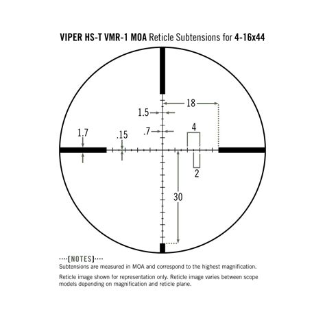 Vortex Viper Hs T 4 16x44 Sfp Riflescope Vmr 1 Moa Vortex Canada