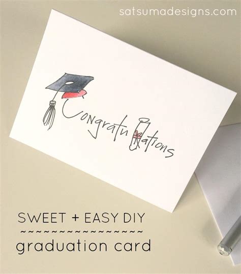 Add frames or filters to your pics, stick some stickers, and personalize the message. DIY Graduation Card