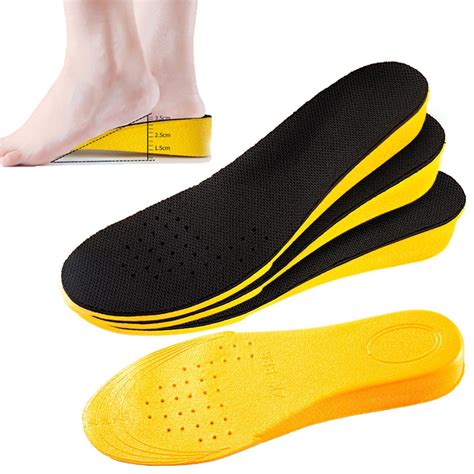Height Increase Insole Sports Insoles Breathable Inner Inserts Shoes