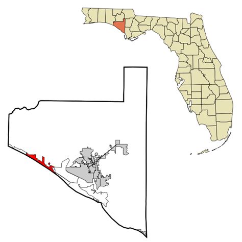 Image Bay County Florida Incorporated And Unincorporated Areas Panama