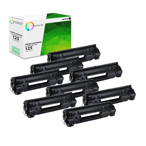 Lifetime guarantee on all ld brand products. TCT 8PK Black 125 - 3484B001AA Toner Cartridges Canon Imageclass MF3010 LBP6000 | eBay
