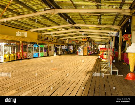 Amusements Clacton On Sea Pier Essex England Stock Photo Alamy