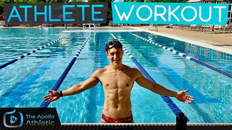The Best Pool Workout For Athletes Swim Circuit Training Youtube