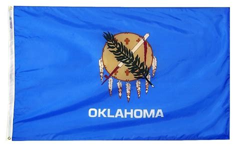 Buy 3 X 5 Polyester Oklahoma Flag Flag Store Usa